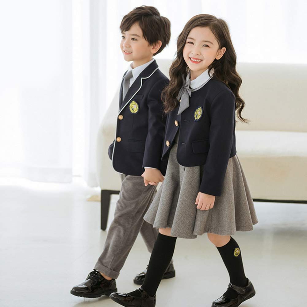 新品 [Lucky kids] 子供服 女の子 卒園式 入学式 フォーマル ワンピース 小学校 スーツ 卒業式 受験 七五三 面接 濃紺 冠婚葬祭 150