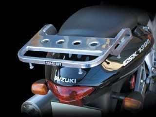 新品 ラリー(RALLY) 591アルミキャリア ~07GSX1300ハヤブサ シルバー RY591