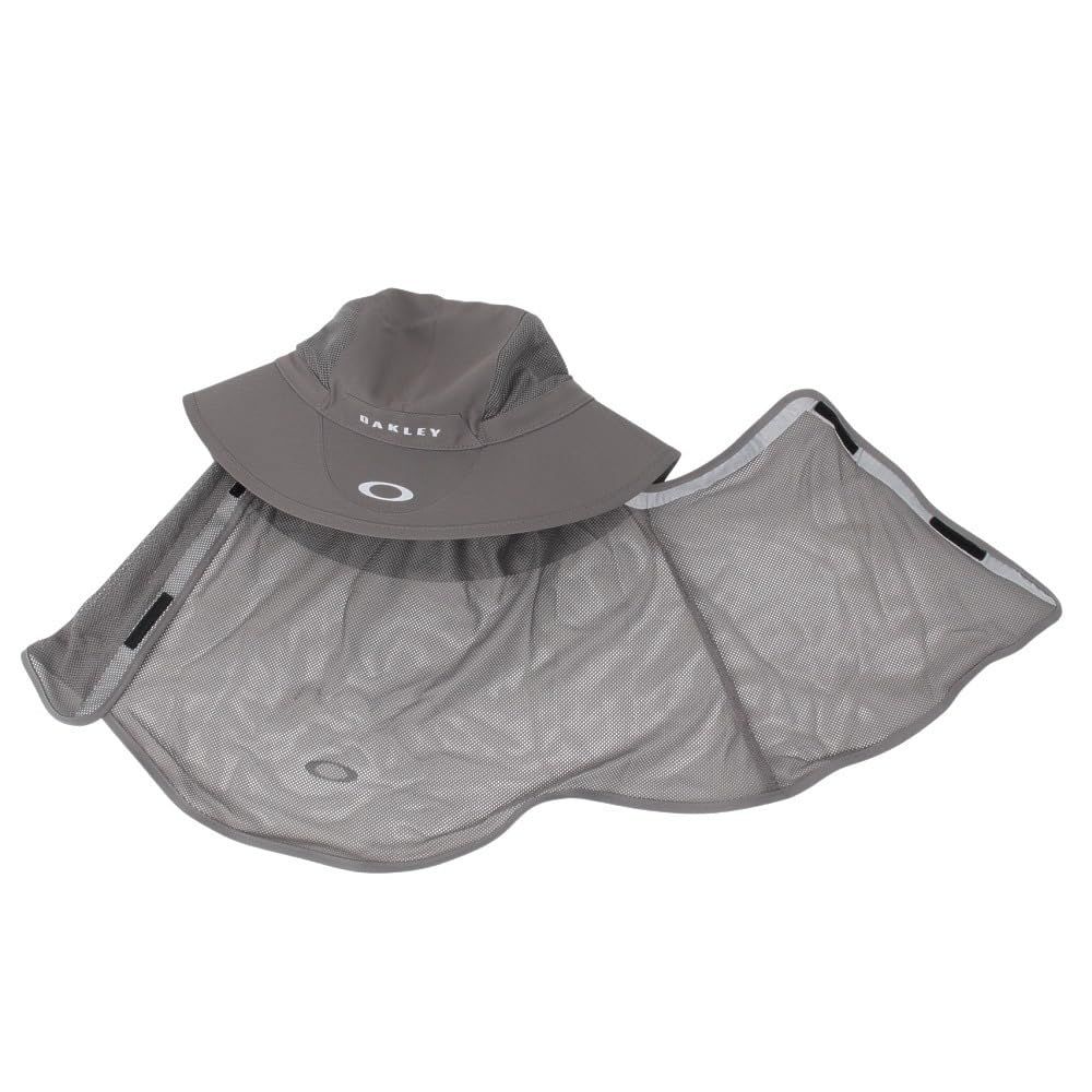 新品 Oakley (オークリー) ハット FOS901674 LATITUDE FLEX BOONIE HAT ONE SIZE GRANITE GRAY (グレー) アウトドア 軽量 通気性 メッシュ