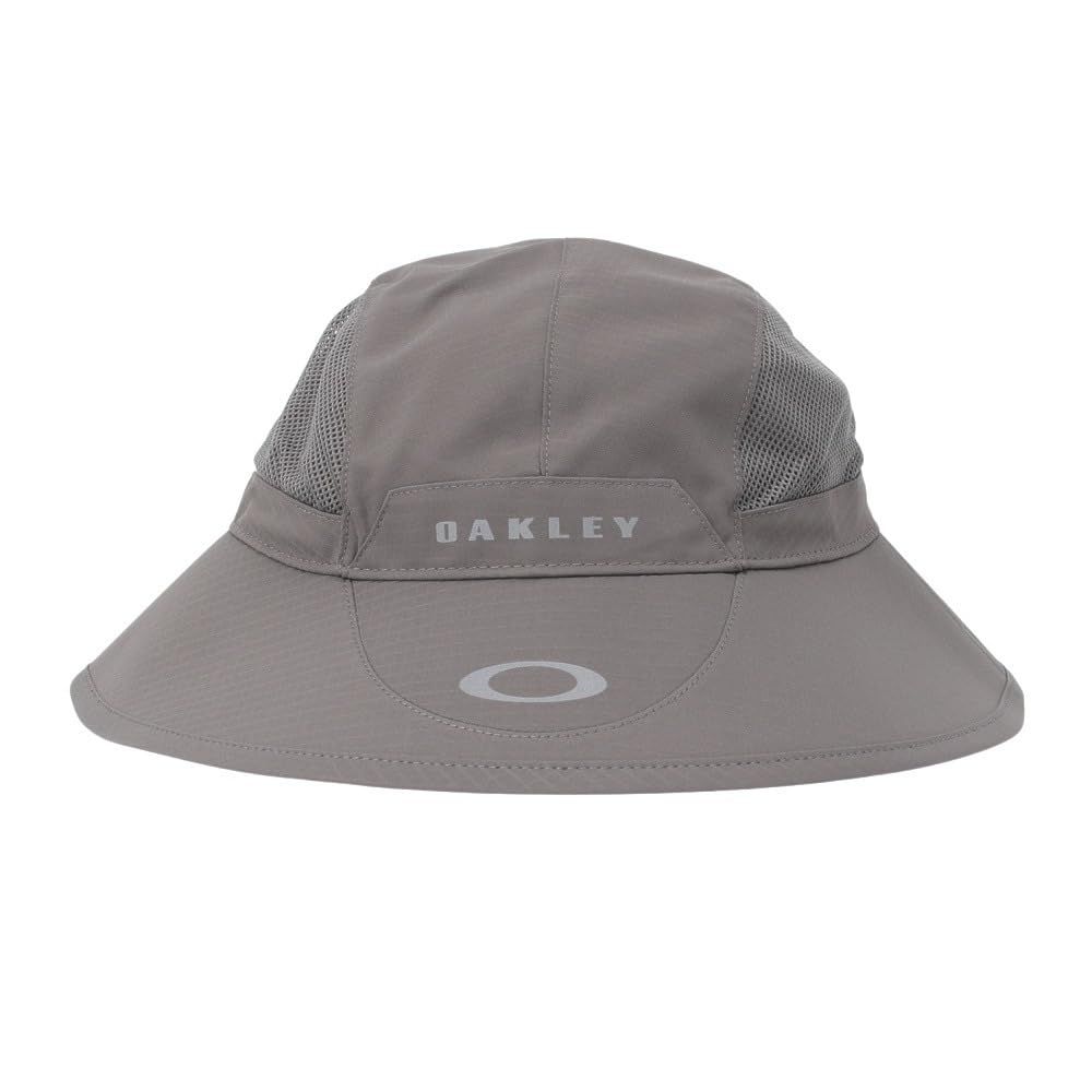 新品 Oakley (オークリー) ハット FOS901674 LATITUDE FLEX BOONIE HAT ONE SIZE GRANITE GRAY (グレー) アウトドア 軽量 通気性 メッシュ