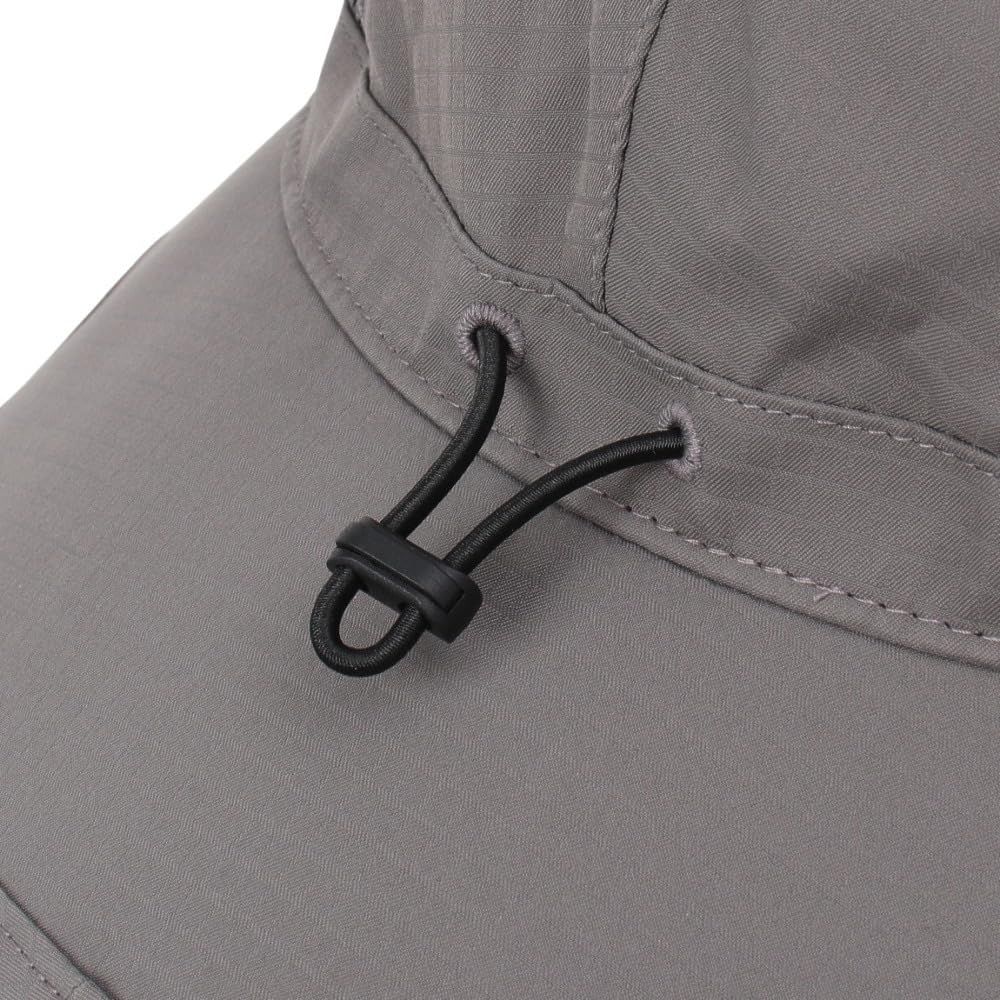 新品 Oakley (オークリー) ハット FOS901674 LATITUDE FLEX BOONIE HAT ONE SIZE GRANITE GRAY (グレー) アウトドア 軽量 通気性 メッシュ