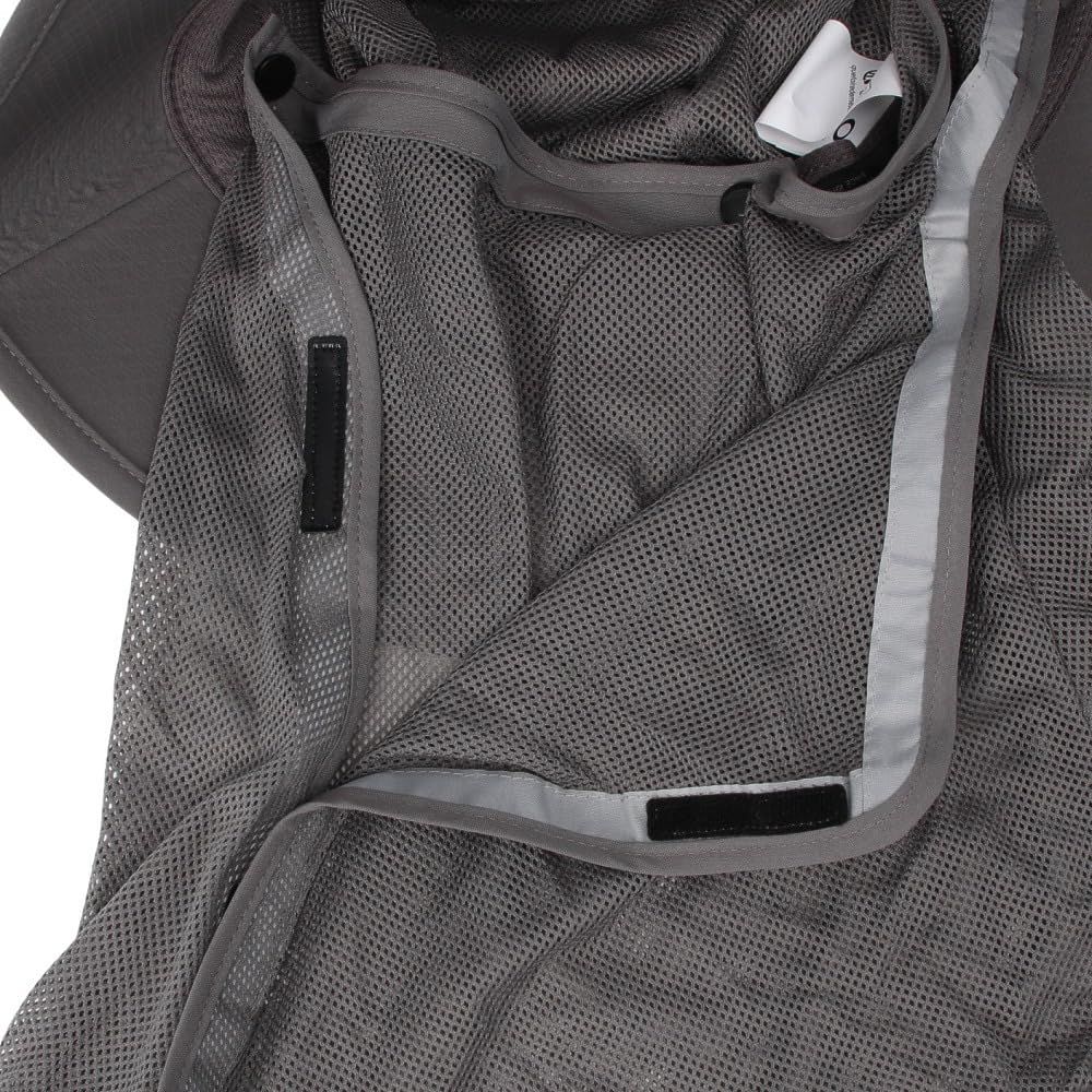 新品 Oakley (オークリー) ハット FOS901674 LATITUDE FLEX BOONIE HAT ONE SIZE GRANITE GRAY (グレー) アウトドア 軽量 通気性 メッシュ