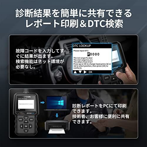TOPDON obd2 診断機 AL500 日本語対応 obd2 故障診断機 自動車スキャンツール コードリーダー フルobd2機能 故障コードの読取/消去 チェックエンジン警告灯のオフ【jobd国産車非対応+LEDなしバージョン】so e584de19 TOPDON obd2 診断機 AL500 日本語対応 obd2 故障診断機 自動車スキャンツール コードリーダー フルobd2機能 故障コードの読取/消去 チェックエンジン警告灯のオフ【jobd国産車非対応+LEDなしバージョン】so e584de19