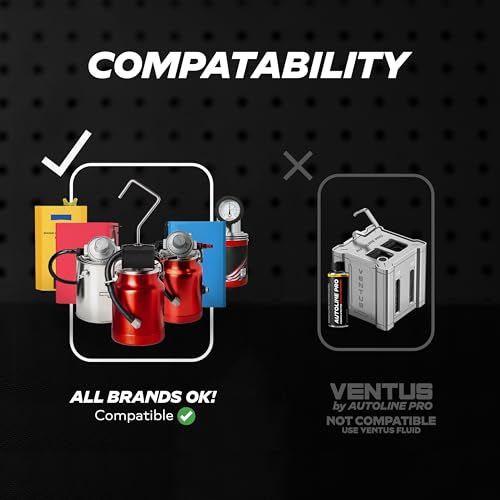 AutoLine Pro Automotive 最高ランクのクリーン&高密度スモーク液溶液 スモークマシン用 (EVAP、掃除機など) [Ventus用ではありません]so 8d4d6abe