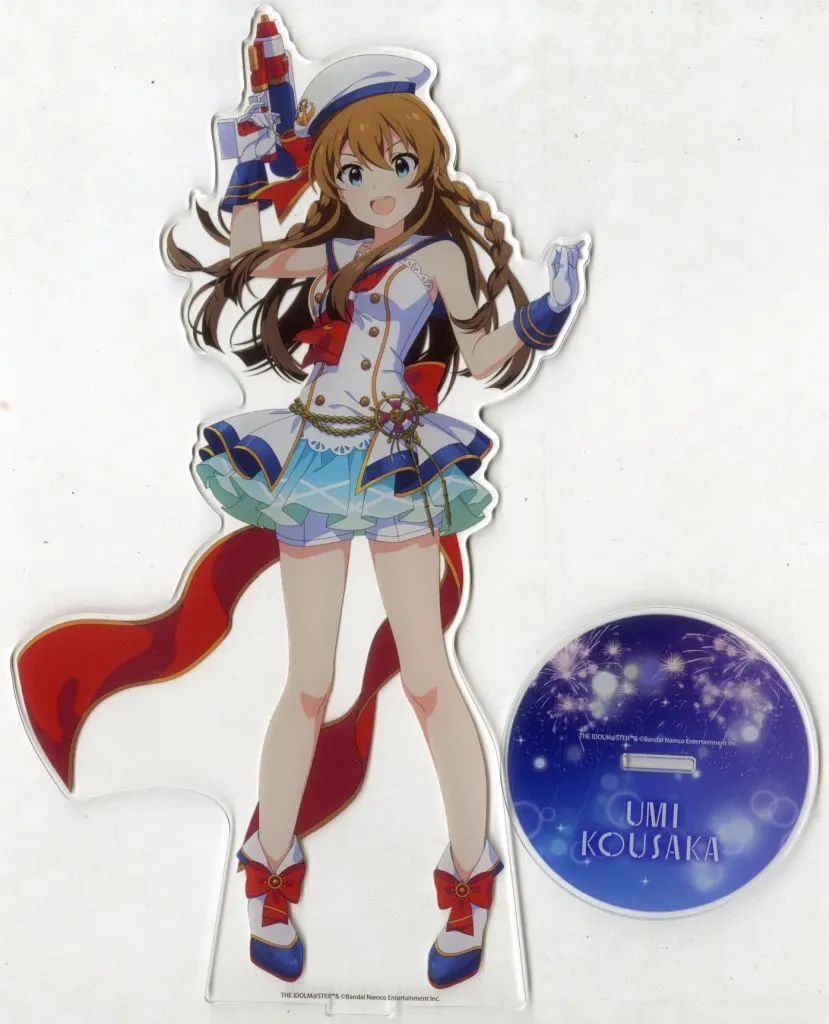【中古】アクリルスタンド・アクリルパネル 高坂海美 描き下ろし特大アクリルスタンド 「コトブキヤくじ アイドルマスター ミリオンライブ! Stage03」 S-3賞
