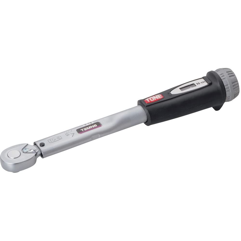 新品 トネ(TONE) プレセット形トルクレンチ(ダイレクトセットタイプ) T2MN10-QL 差込角6.35mm(1/4) ブラック 10N・m