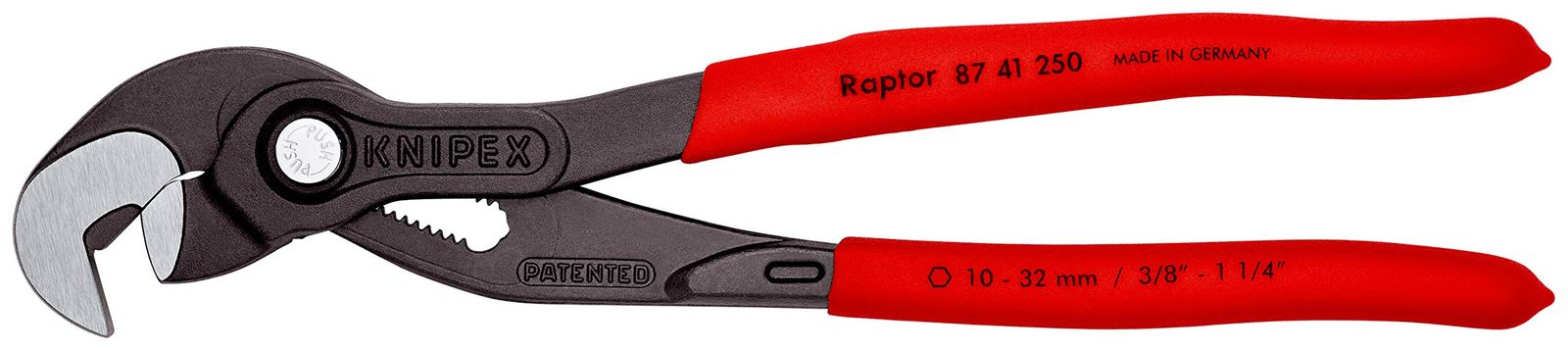 新品 KNIPEX クニペックス マルチスリップジョイントスパナ 全長250mm プラスティックコーティングハンドル 8741-250 新品 KNIPEX クニペックス マルチスリップジョイントスパナ 全長250mm プラスティックコーティングハンドル 8741-250