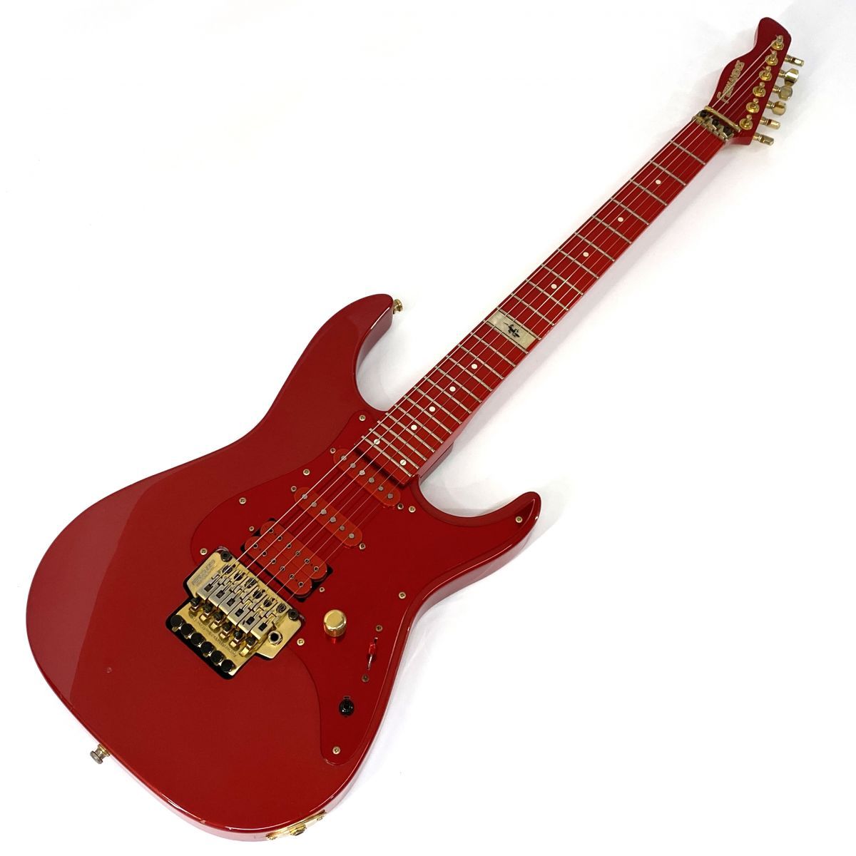 FERNANDES フェルナンデス LA-85KK レッド L'Arc〜en〜Ciel ラルクアンシエル Ken ストラトキャスター エレキギター ※中古