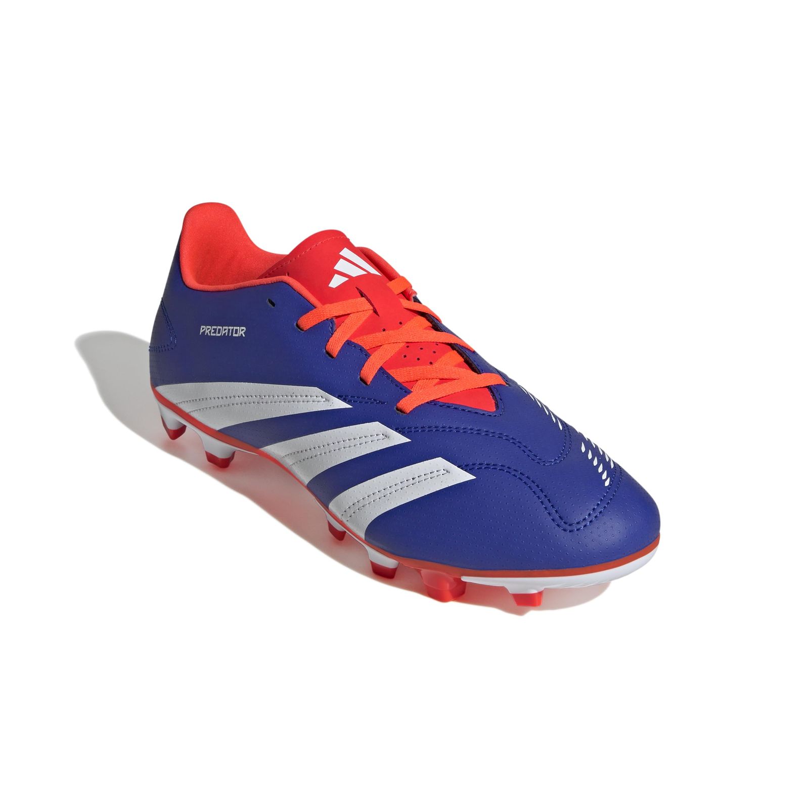 新品 アディダス サッカースパイク プレデター クラブ FxG ユニセックス大人 NIR98 ルシッドブルー/フットウェアホワイト/ソーラーレッド (IF6344) 27.0 cm