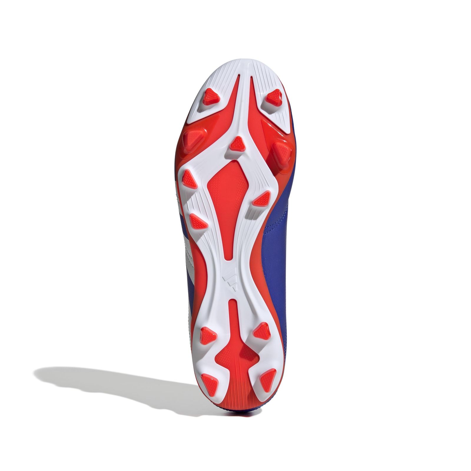 新品 アディダス サッカースパイク プレデター クラブ FxG ユニセックス大人 NIR98 ルシッドブルー/フットウェアホワイト/ソーラーレッド (IF6344) 27.0 cm