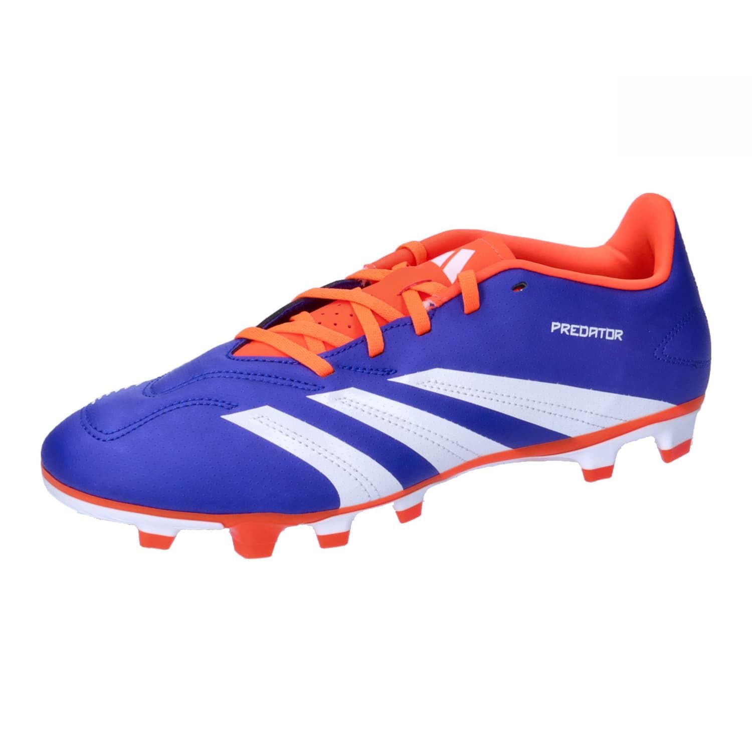 新品 アディダス サッカースパイク プレデター クラブ FxG ユニセックス大人 NIR98 ルシッドブルー/フットウェアホワイト/ソーラーレッド (IF6344) 27.0 cm