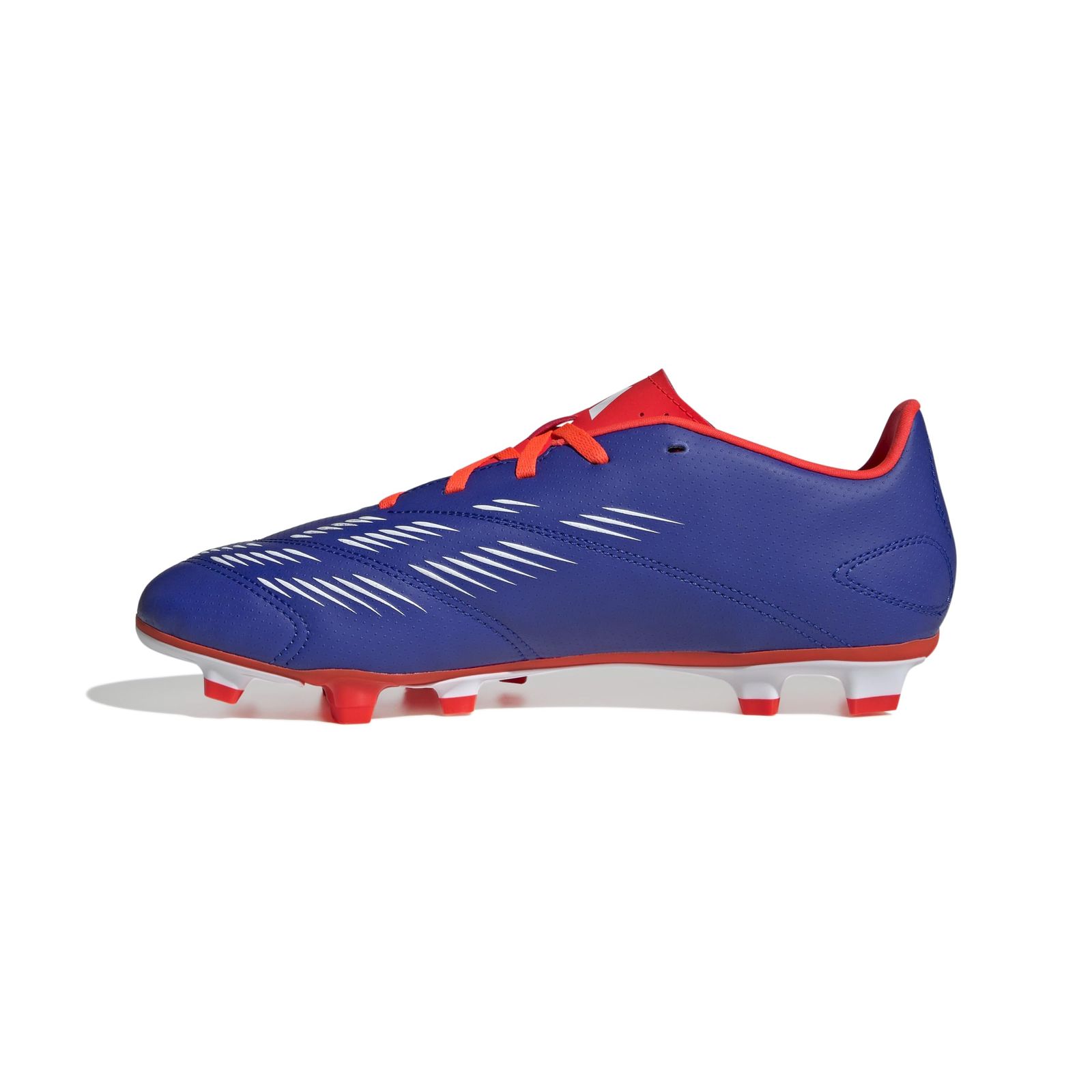 新品 アディダス サッカースパイク プレデター クラブ FxG ユニセックス大人 NIR98 ルシッドブルー/フットウェアホワイト/ソーラーレッド (IF6344) 27.0 cm