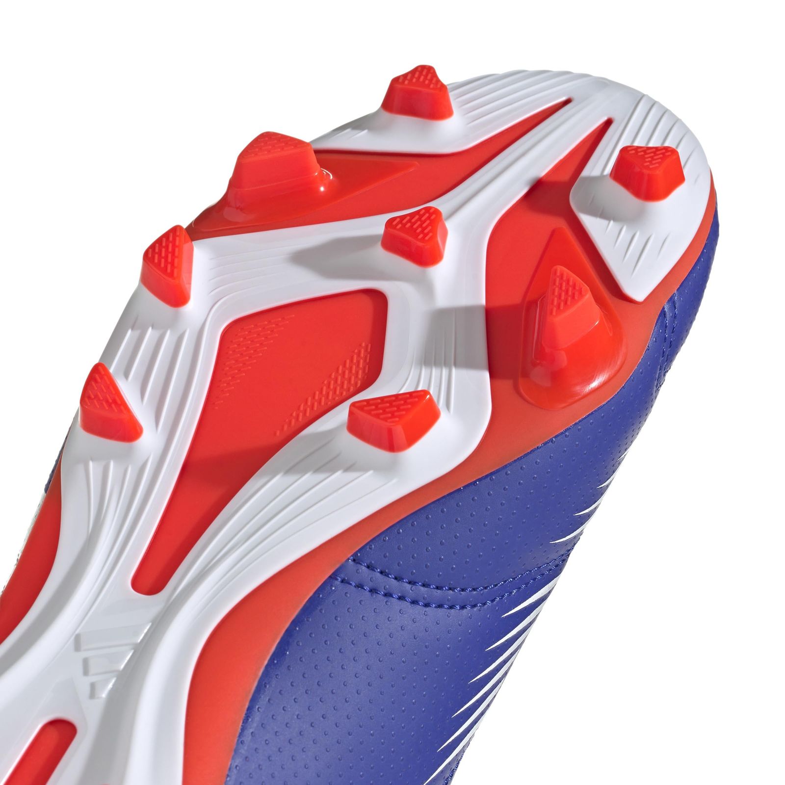新品 アディダス サッカースパイク プレデター クラブ FxG ユニセックス大人 NIR98 ルシッドブルー/フットウェアホワイト/ソーラーレッド (IF6344) 27.0 cm