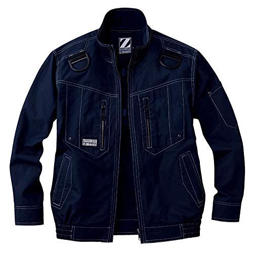 新品 自重堂 Z-DRAGON 空調服長袖ブルゾン 74110 ネービー Lサイズ