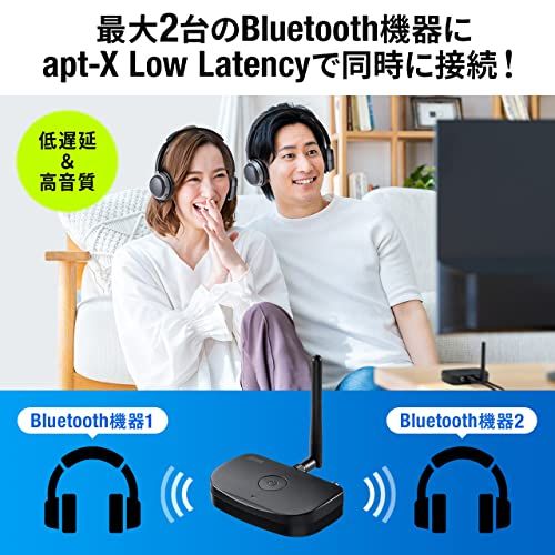 サンワダイレクト Bluetoothトランスミッター テレビ用 2台同時にapt-X LL接続 USB給電 光デジタル 3.5mm 同軸デジタル 400-BTAD011pms 3af6646d サンワダイレクト Bluetoothトランスミッター テレビ用 2台同時にapt-X LL接続 USB給電 光デジタル 3.5mm 同軸デジタル 400-BTAD011pms 3af6646d