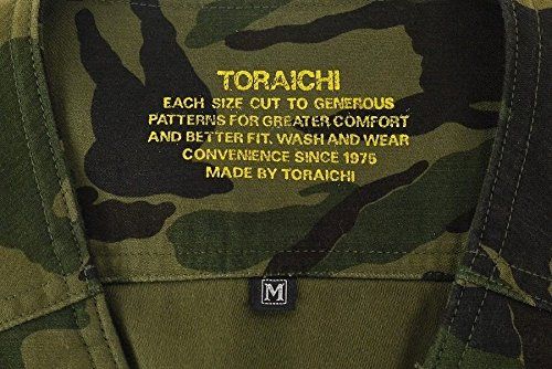 新品 [寅壱] 寅一/4441シリーズ トップスベスト(4441-611) 06：迷彩グリーン 67：迷彩白黒 作業着 作業服 ニッカポッカ 寅一 鳶服 LL 06：迷彩グリーン
