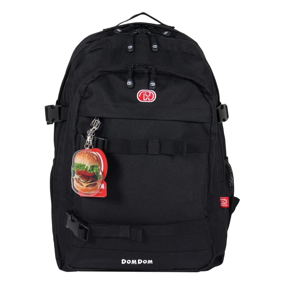 新品 [ドムドムハンバーガー] リュック 30L B4 どむぞうくん DM002 DOMDOM リュックサック スクールリュック スクールバッグ バックパック デイパック 通学 大容量 大きめ ハンバーガー かわいい 個性的 【05】ホワイト
