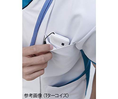 新品 ナガイレーベン 男女兼用スクラブ ターコイズ M CFS-2602MT