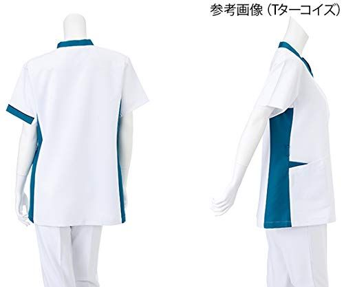 新品 ナガイレーベン 男女兼用スクラブ ターコイズ M CFS-2602MT