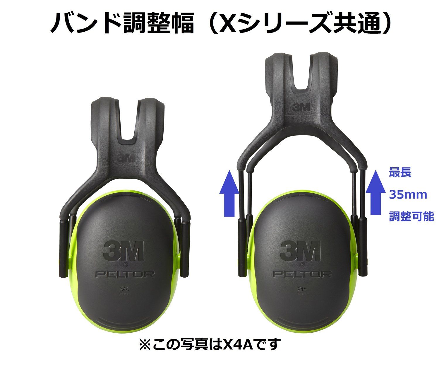 新品 スリーエム(3M) 3M PELTOR イヤーマフ X1A 国内正規品