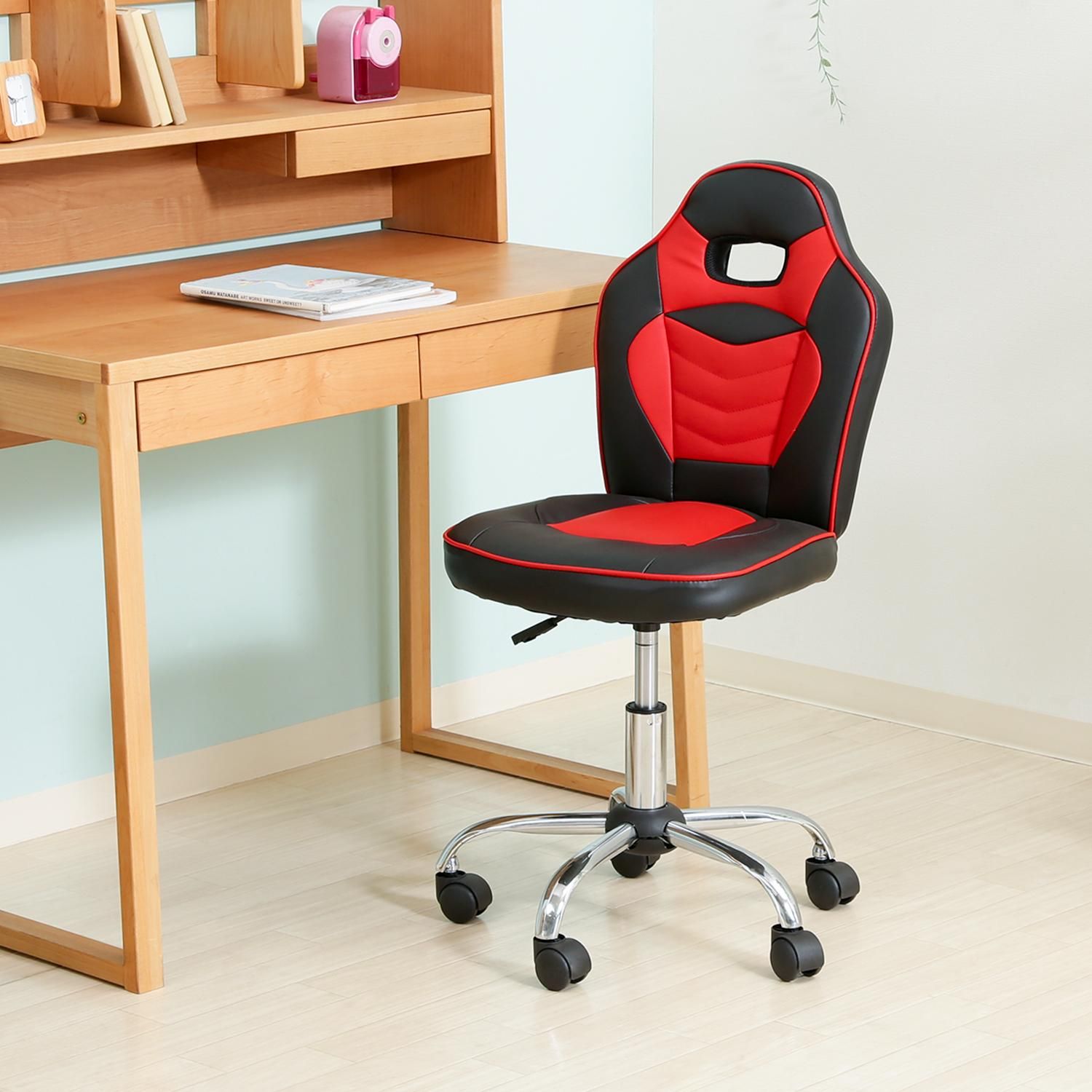 レーシングチェア キッズ用 レッド 4003