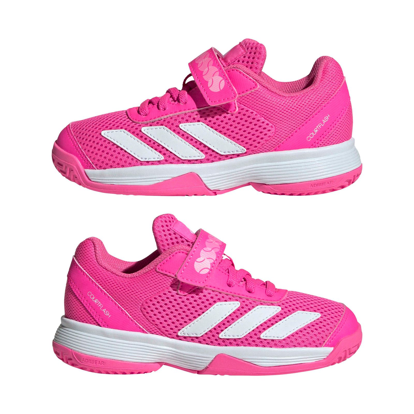 新品 アディダス テニスシューズ ジュニア Courtflash コンフォート C 男の子 女の子 ユニセックス子供 OON86 ルシッドピンク/フットウェアホワイト/ルシッドピンク (JR4428) 17.0 cm 新品 アディダス テニスシューズ ジュニア Courtflash コンフォート C 男の子 女の子 ユニセックス子供 OON86 ルシッドピンク/フットウェアホワイト/ルシッドピンク (JR4428) 17.0 cm