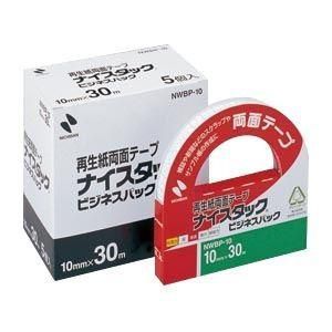 （まとめ） ニチバン ナイスタック(R) ビジネスパック 30m長尺巻 5巻入 NWBP-10 入 〔×2セット〕