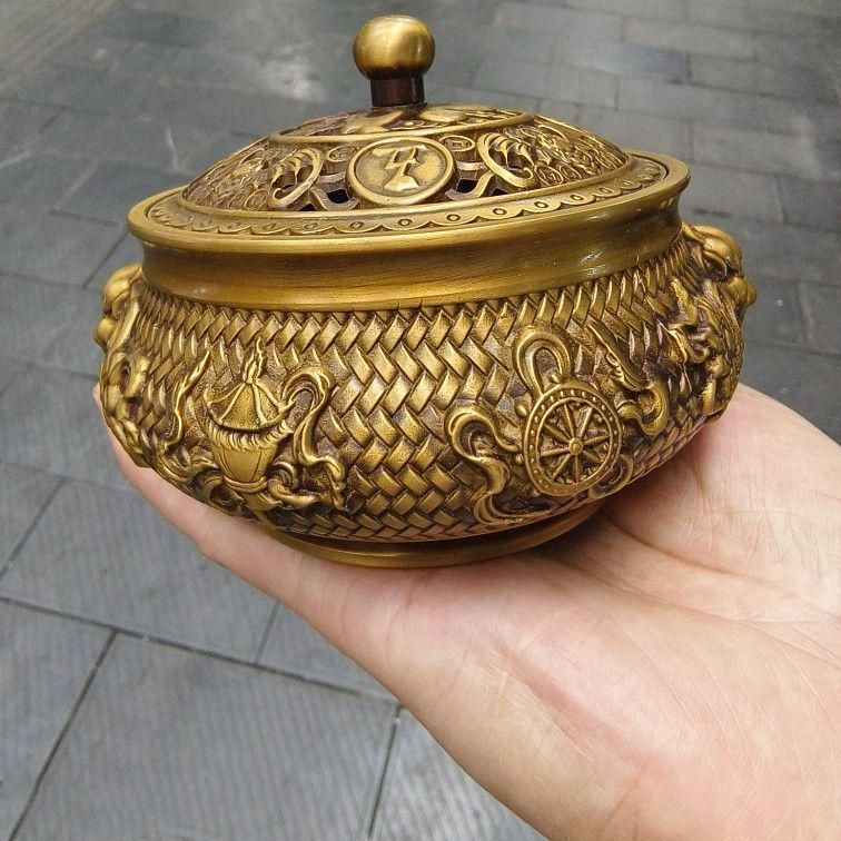 獅頭炉 五福臨門香炉 装飾品 工芸品 美術品 置物 獅頭炉 五福臨門香炉 装飾品 工芸品 美術品 置物