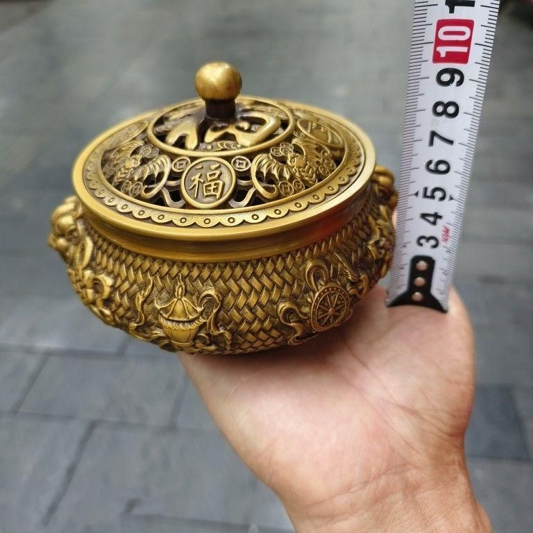 獅頭炉 五福臨門香炉 装飾品 工芸品 美術品 置物 獅頭炉 五福臨門香炉 装飾品 工芸品 美術品 置物