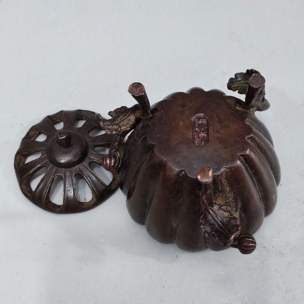 3点 かぼちゃの 香炉 装飾品 現代工芸品 美術品 置物