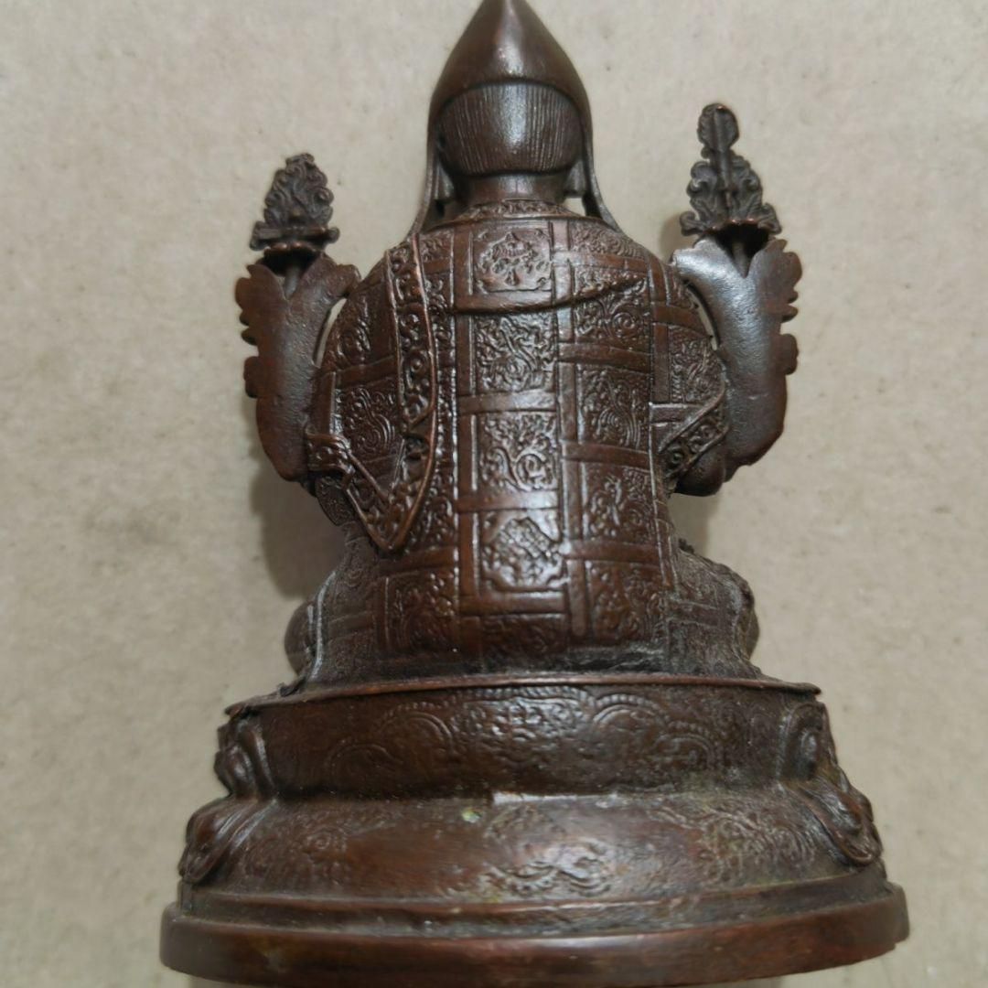 ツォンカパ師仏像 装飾品 工芸品 美術品 置物 - メルカリ