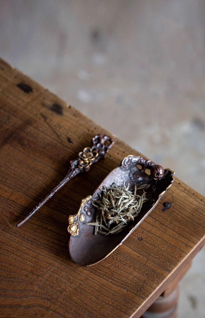 梅の花の手浮彫り茶則 茶杓 新品未使用 茶道具 梅の花の手浮彫り茶則 茶杓 新品未使用 茶道具