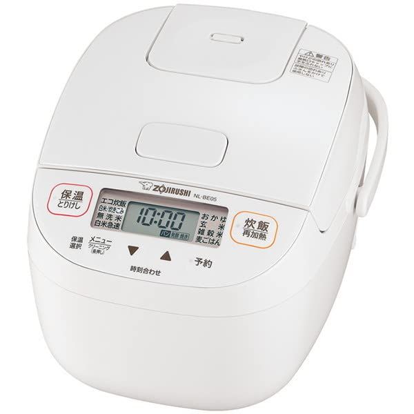 新品 象印マホービン 炊飯器 3合 ソフトホワイト NL-BE05-WZ