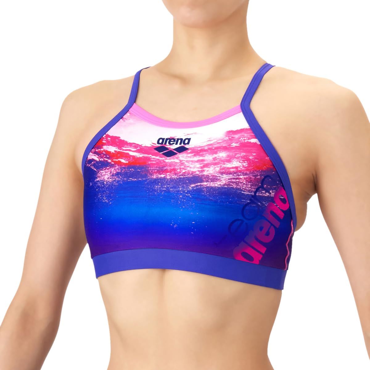 新品 【選手着用モデル】 (アリーナ) 競泳水着 トレーニング用 レディース 【TOUGHSUIT】 Mサイズ 水泳 スイミング team チームアリーナ 耐久性 練習用 トレーニング向け AS6SWM13L