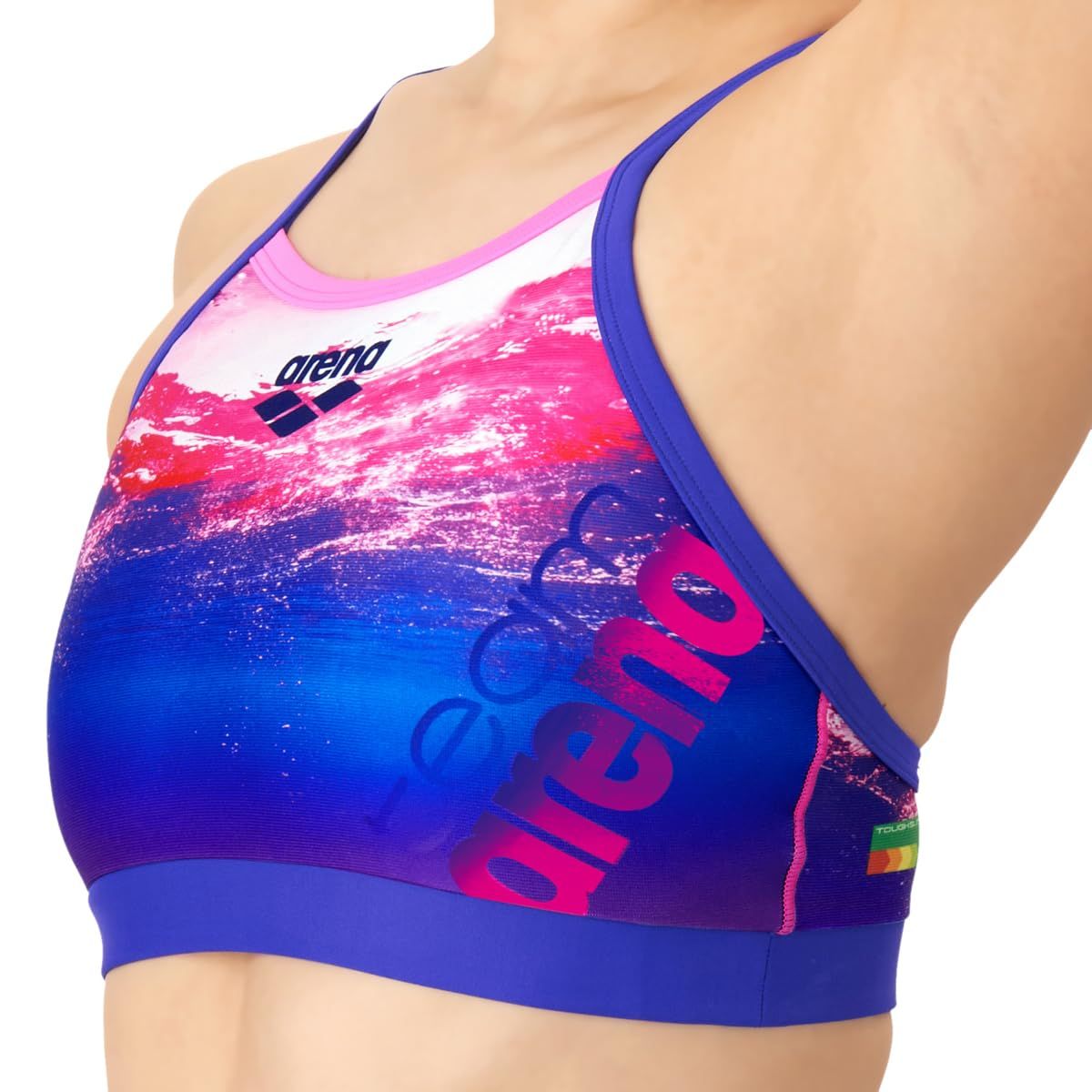 新品 【選手着用モデル】 (アリーナ) 競泳水着 トレーニング用 レディース 【TOUGHSUIT】 Mサイズ 水泳 スイミング team チームアリーナ 耐久性 練習用 トレーニング向け AS6SWM13L