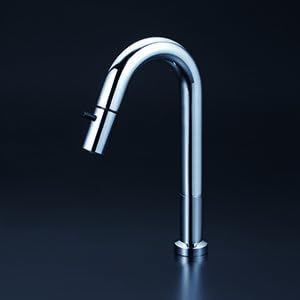 新品 KVK 立水栓(単水栓)先端吐止水付 吐水空間143mm K1103L2