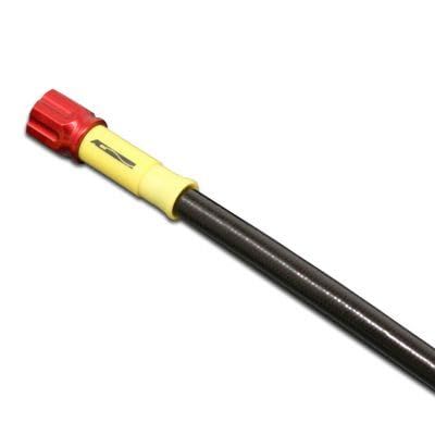 新品 ACパフォーマンスライン ブレーキホース アルミ RED ユニバーサルホース スモーク ホース全長 2085mm AC2085S