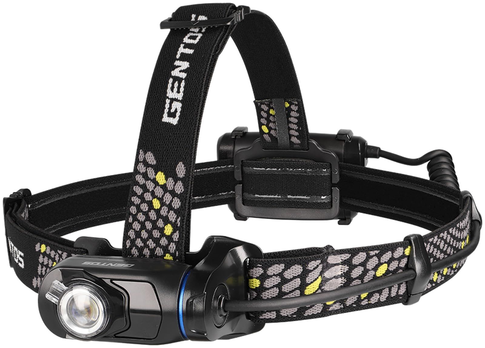 新品 GENTOS(ジェントス) LED ヘッドライト 【明るさ530ルーメン/実用点灯4.5時間/後部認識灯】 単3形電池3本使用 ゲインテック GT-702D