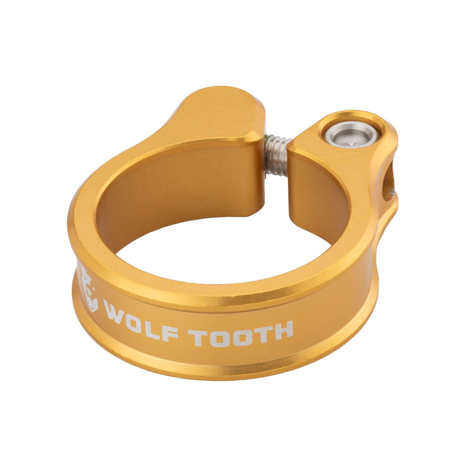 新品 ウルフトゥース(Wolf Tooth) Seatpost Clamp 34.9mm Gold