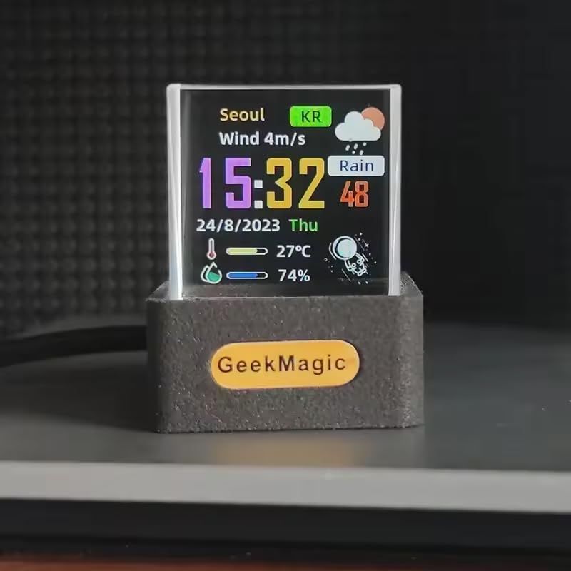 zmart GeekMagic GIFTV クリスタル キューブ フォトディスプレイ ホログラフィック デスクトップ スマート ウェザーステーション デジタル 時計 GIFアニメーション アルバム ホログラム時計 クリスタルフォト デジタルフ 12b6a45f zmart GeekMagic GIFTV クリスタル キューブ フォトディスプレイ ホログラフィック デスクトップ スマート ウェザーステーション デジタル 時計 GIFアニメーション アルバム ホログラム時計 クリスタルフォト デジタルフ 12b6a45f