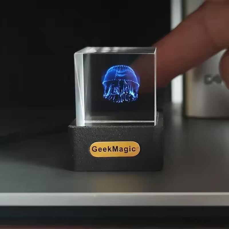 zmart GeekMagic GIFTV クリスタル キューブ フォトディスプレイ ホログラフィック デスクトップ スマート ウェザーステーション デジタル 時計 GIFアニメーション アルバム ホログラム時計 クリスタルフォト デジタルフ 12b6a45f zmart GeekMagic GIFTV クリスタル キューブ フォトディスプレイ ホログラフィック デスクトップ スマート ウェザーステーション デジタル 時計 GIFアニメーション アルバム ホログラム時計 クリスタルフォト デジタルフ 12b6a45f