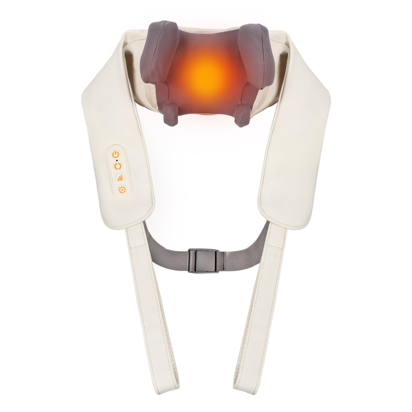 arboleaf ネックケア 首・肩・腰・背中・太もも リラクゼーション器 ネックリラックス 温熱機能 コードレス USB充電式 強度調節 静音 長さ調節可能 洗える布カバー 軽量 操作簡単 母の日 父の日 記念日 誕生日 プレゼント お祝い ギフト 送料無料