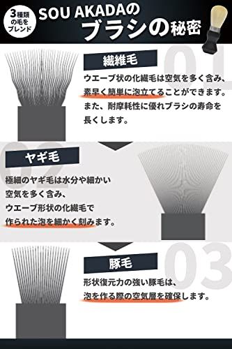 【SOU AKADA】 シルクホイップブラシ ふわっふわっな泡ができる シェービング サイズ 日本製 洗顔用 にも (S, ホワイト)送料無料 【SOU AKADA】 シルクホイップブラシ ふわっふわっな泡ができる シェービング サイズ 日本製 洗顔用 にも (S, ホワイト)送料無料