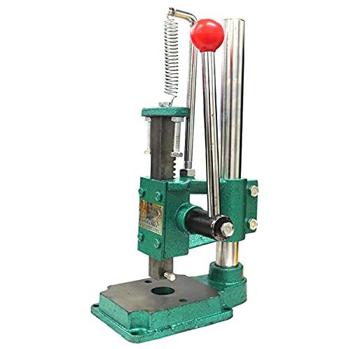 ハンドプレス機 ハトメ レザークラフト ボタン 手動 プレス 機 ホック コマ 菱目打ち 穴あけ スタッズ カシメ 革細工 工芸as deb493aa