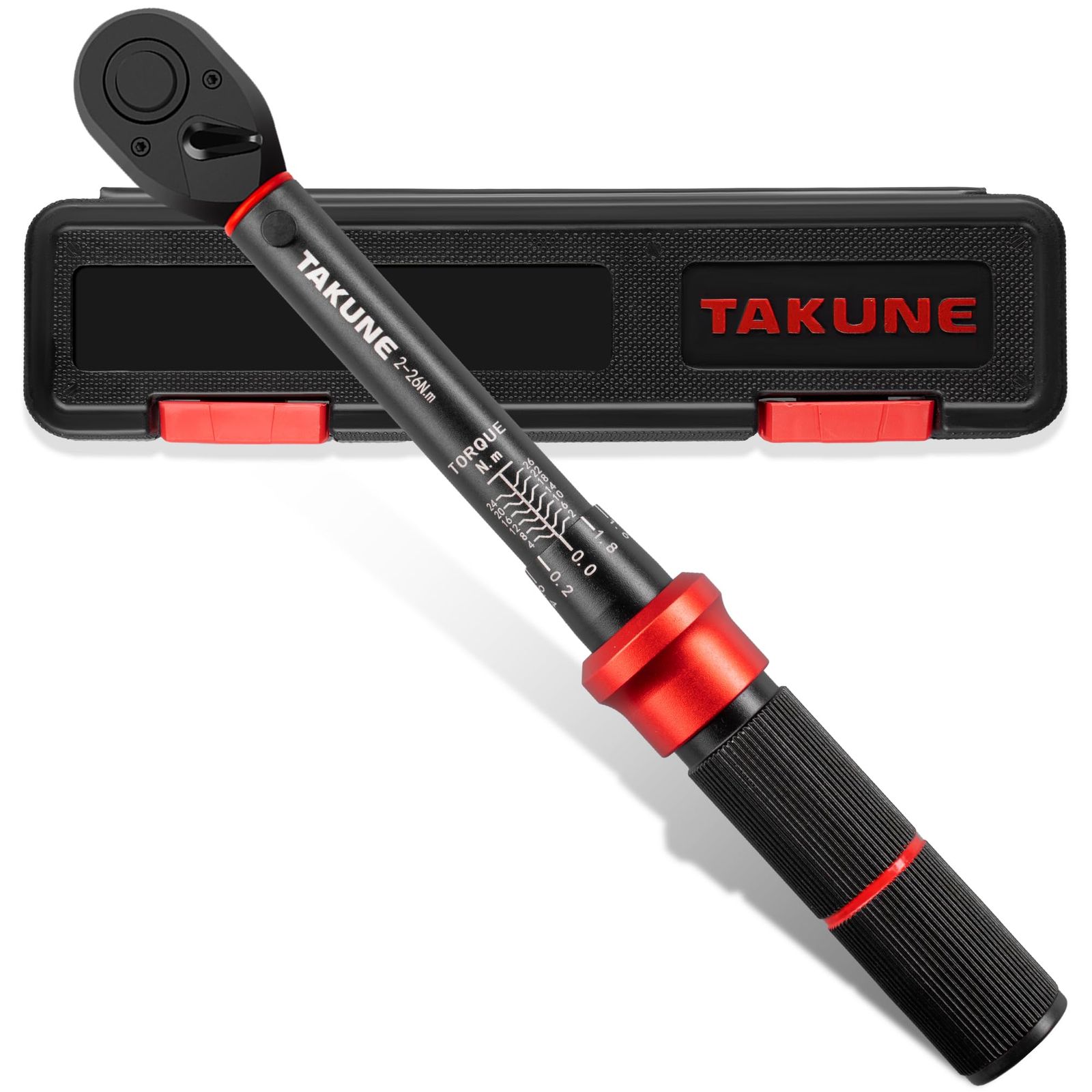 トルクレンチ プリセット型 差込角6.35ミリ(1/4インチ)2-26N.m 高精度