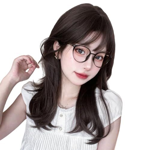 Laikeerウィッグ ロング カール 巻き髪 ブラウン フルウィッグ かつら 女装 ウィッグ レディーズ ロングヘアー 自然 wig ゼミロング レディーズ ぱっつん 自然 医療用pms 846c4e47
