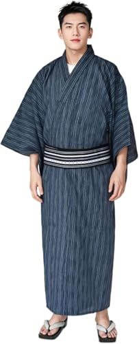 [HOHO AYUMU] 浴衣単品/浴衣セット メンズ ゆかた しじら織り Lサイズ XLサイズ おしゃれ 簡単着付け 心地よい触感 夏服 祭り 花火大会pms fcf562d0