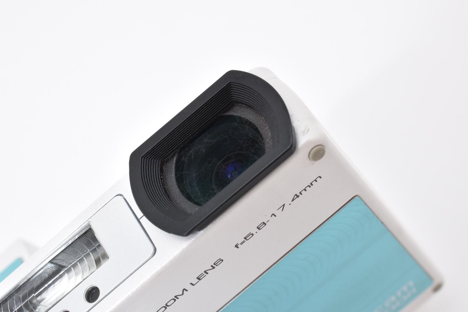 Kyocera 京セラ Finecam SL400R スカイブルー コンパクトデジタル