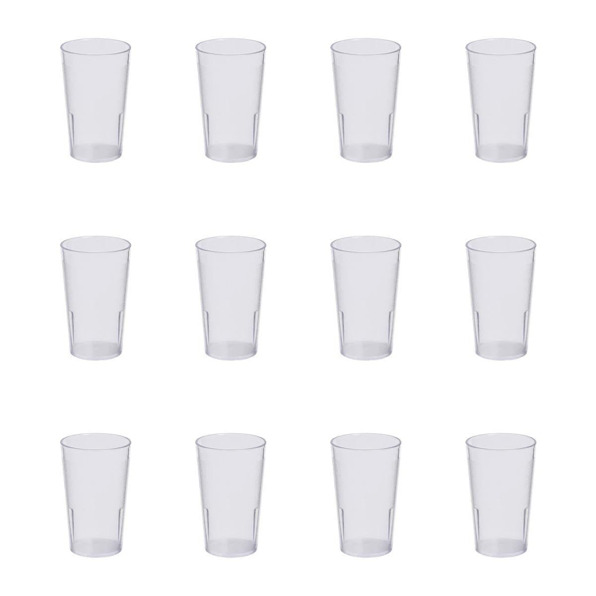 Thunder Group タンブラー 150ml 5oz 12個セット 業務用 割れにくい 食洗機対応 重ねてもくっつかない プラスチック コップ グラス 軽量 PLTHTB005C-12Skoe f01aada3