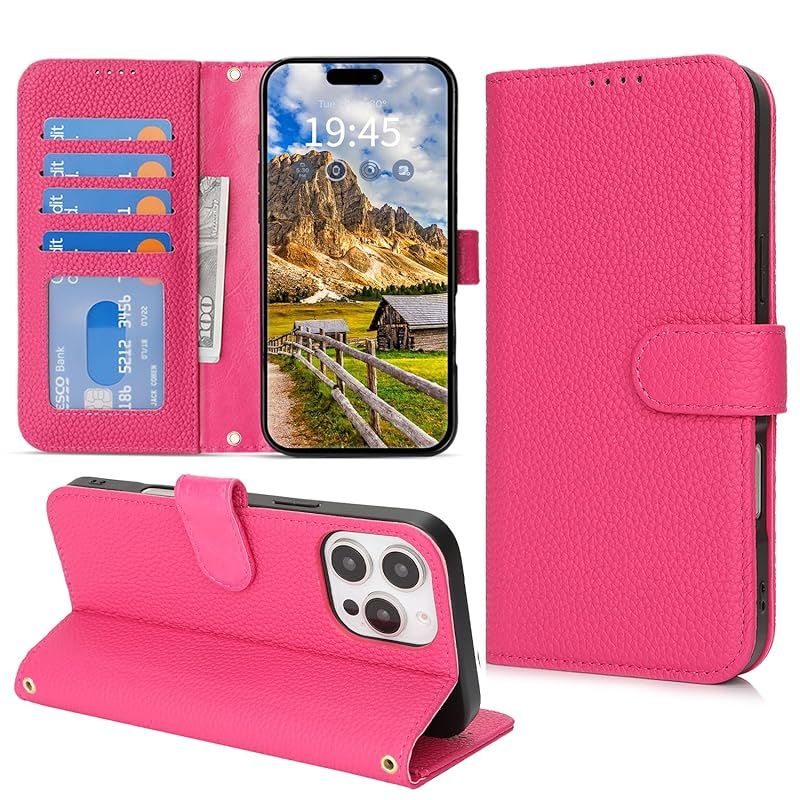 DEYHU 対応 いphone14pro max ケース 手帳型 カード収納 スタンド機能